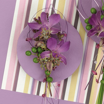Orchid Boutonniere