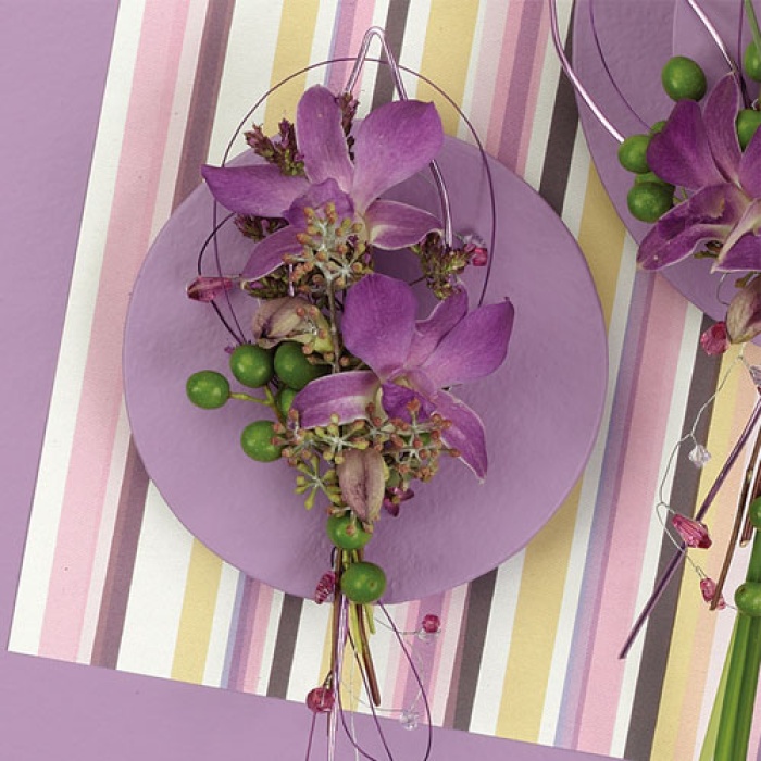 Orchid Boutonniere
