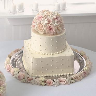 Blossoms Of Love Cake Top