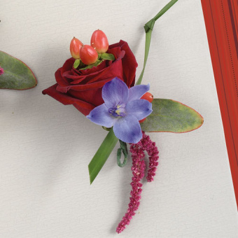 Rose Boutonniere