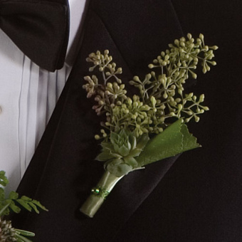 Eucalyptus Boutonniere
