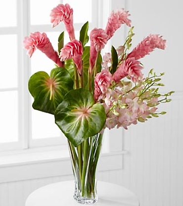 Alluring Luxury Orchid & Ginger Bouquet - 26 Stems