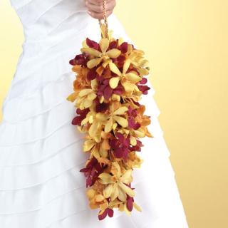 Orchid Teardrop Bouquet
